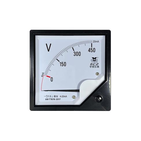 6C2 4-20mA Variable Frequency Input Pointer Voltmeter AC DC DC Transmitter 450V 800V 1200V(800V 4-20mA) in Kuwait