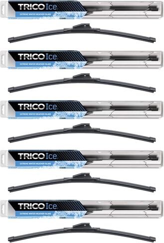 5-Wiper Factory Master Case - Bulk WINTER Wiper Blades for Fleets & Service Repair Shops - TRICO 35-260 Beam Blade Winter Wipers for Snow & Ice fit Nearly Any Wiper Arm Attachment (26") in Saudi Arabia