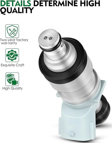 Fuel Injector 23250-62030 Fit for:-Toyota 1992-1993 Camry, 1997-1998 4Runner, 1995-1998 Tacoma, 1995-1998 T100 for:-Lexus 1992-1993 ES300 3.0L 3.4L OE# 23250-62030 842-12183 (Set of 6) in Saudi Arabia