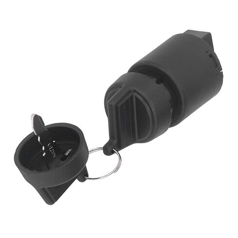 Excavator Ignition Switch, ABS Ignition Start Switch, 5Pin Ignition Starter Part with 2Pcs Keys, Starter Key Switch Replacement for Cape Generator 6500 6700 427 186F in Kuwait