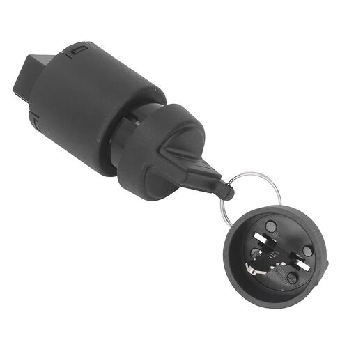 Excavator Ignition Switch, ABS Ignition Start Switch, 5Pin Ignition Starter Part with 2Pcs Keys, Starter Key Switch Replacement for Cape Generator 6500 6700 427 186F in Kuwait