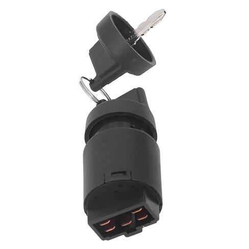 Excavator Ignition Switch, ABS Ignition Start Switch, 5Pin Ignition Starter Part with 2Pcs Keys, Starter Key Switch Replacement for Cape Generator 6500 6700 427 186F in Kuwait