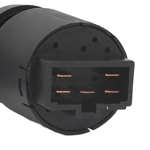 Excavator Ignition Switch, ABS Ignition Start Switch, 5Pin Ignition Starter Part with 2Pcs Keys, Starter Key Switch Replacement for Cape Generator 6500 6700 427 186F in Kuwait