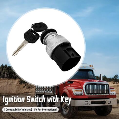 مفتاح إشعال مع مفتاح مناسب لـ International 4400 11-Ton 7-Ton استبدال 3545580C2 3545580C1 3545-580-C KG27057 4201104 577.55553 in Kuwait