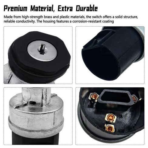 مفتاح إشعال مع مفتاح مناسب لـ International 4400 11-Ton 7-Ton استبدال 3545580C2 3545580C1 3545-580-C KG27057 4201104 577.55553 in Kuwait