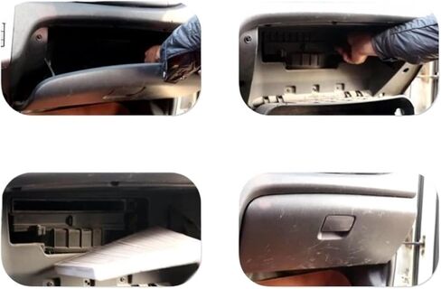 مرشحات مكيف الهواء من الكربون المنشط متوافقة مع سيارة شيفروليه سبارك M300 2010 2011 2012 2013 2014 2015 ملحقات السيارة in Kuwait