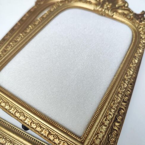 Baroque Jewelry Display Tray, Gold Frame Organizer with Velvet Backing, Necklace Earring Holder, 2 Pieces,home decor (WHITE) in Saudi Arabia