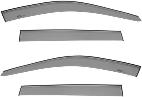 Replacement for 2019-Present Honda Passport Models | EOS Visors JDM Tape-On Style Side Vents Window Visor Rain Guard Deflectors in Saudi Arabia