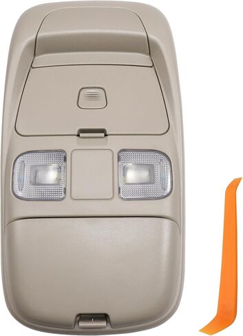 وحدة التحكم العلوية على شكل قبة خريطة القراءة مجموعة مصابيح LED ونظارات شمسية للتخزين مناسبة لـ Dodge Ram 1500 1998-2001 لـ Ram 2500 3500 1998-2002 استبدال 55350657 SN96TL2AA، SN94TL2AA in Saudi Arabia