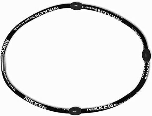 Sports Accessory for Nikken Kenko Powerband Necklace 19084, Black Cord Sports Necklace for Men & Women, Comfortable, Durable & Flexible Silicone Band for Active Lifestyles, Water-Resistant Design in Saudi Arabia