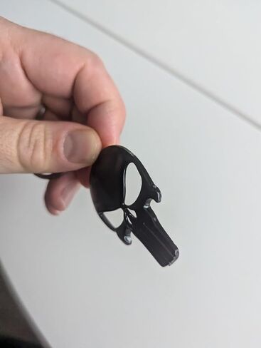 Skull Keychain Key Ring - Punisher (Black) - Gift for Him - Stocking Stuffer in Saudi Arabia