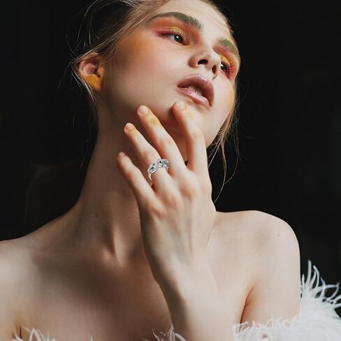 Frog Ring 925 Sterling Silver 3D Frog Ring for Women Frog Jewelry Gifts for Frog Lover in Kuwait