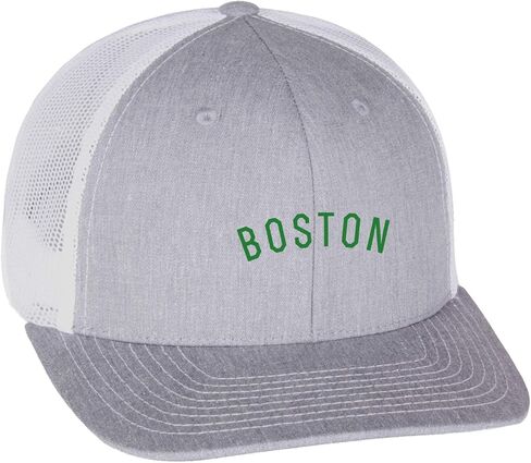 Daxton USA Cities Trucker Mesh Structured Hat Mid Profile Snapback Cap in Saudi Arabia