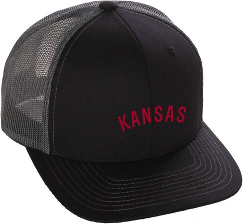 Daxton USA Cities Trucker Mesh Structured Hat Mid Profile Snapback Cap in Saudi Arabia
