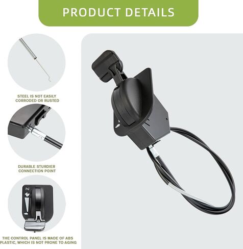 946-05098c Throttle Choke Cable Compatible with Cub Cadet Craftsman MTD Lawn Tractor Replace 946-05098a 946-05098b 746-05098a Lawn Mower Throttle Cable XT1-LT46 LT50 GT54 ST54 XT2-LT54 LX46 GX54 in Kuwait