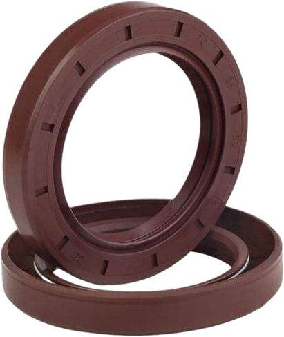 1/2PC ID 19 MM Oil Seal Brown Fluoro Fluorine Rubber Hydrauli Spring Ring Gasket 19x28x7 19x30x5 19x30x7(19x32x8 2PCS) in Saudi Arabia