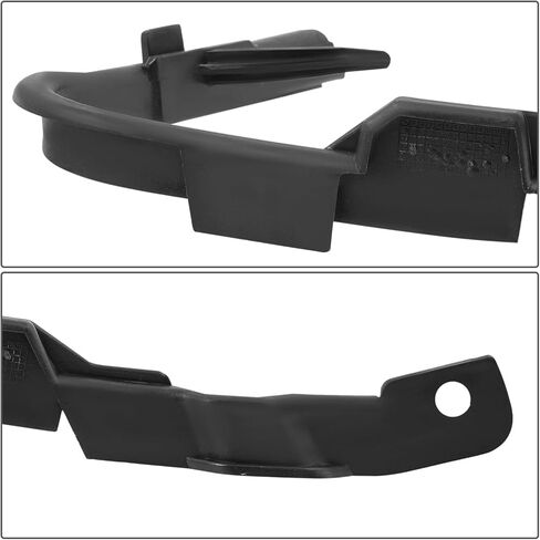 Auto Dynasty CH1043120 Front Bumper Cover Support Bracket Compatible with Chrysler Town and Country Dodge Grand Caravan 2008-2020, Passenger Right Side, Polished Black in Saudi Arabia