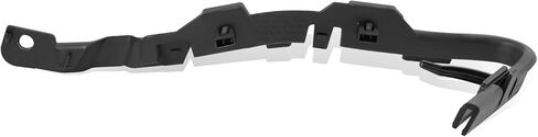 Auto Dynasty CH1043120 Front Bumper Cover Support Bracket Compatible with Chrysler Town and Country Dodge Grand Caravan 2008-2020, Passenger Right Side, Polished Black in Saudi Arabia