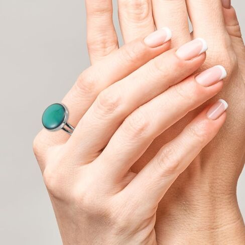 10 قطع من خواتم المزاج من SOIMISS - خاتم مزاج عتيق قابل للتعديل يتغير الألوان للنساء - للاستخدام اليومي أو المناسبات تصميم مفتوح قابل للتكديس in Kuwait