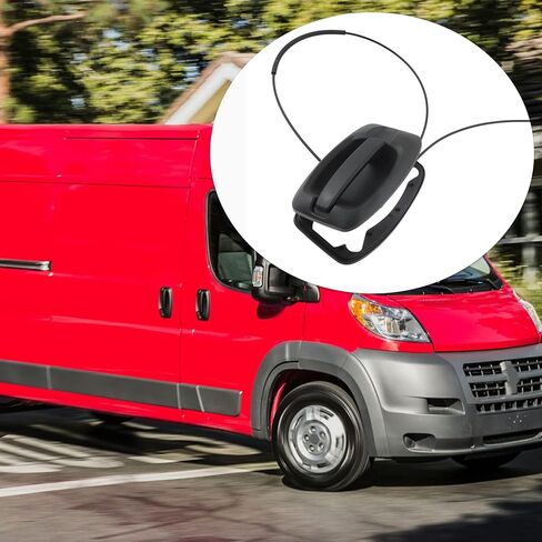 5RK14JXWAB Sliding Door Handle with Cable,Compatible with Promaster 2014-2018 1500 2500 3500 Right Passenger Side (Black) in Kuwait