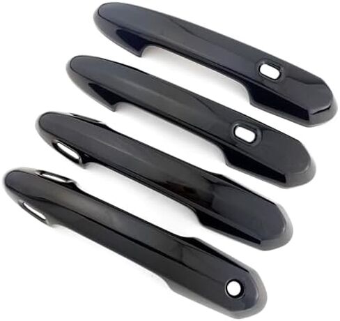 Exterior Door Handle Cover Trim for Toyota Sienna 2021-2025 Accessories Decor (Glossy Black) in Kuwait