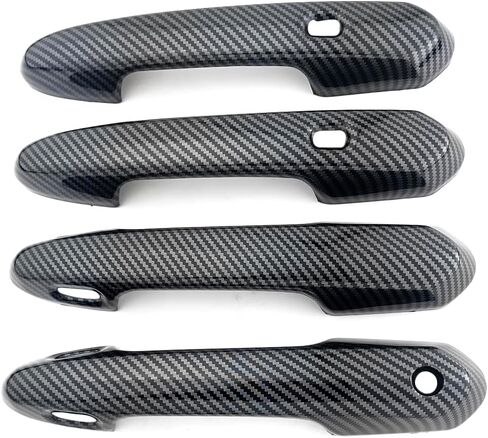Exterior Door Handle Cover Trim for Toyota Sienna 2021-2025 Accessories Decor (Glossy Black) in Saudi Arabia