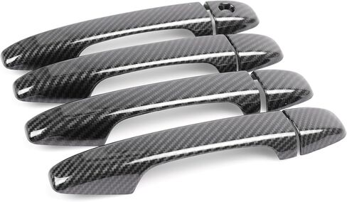 YINGTUU for Subaru WRX WRX STI 2015-2021 XV Crosstrek 2013-2017 Forester 2013-2018 Outback 2015-2025 ملحقات غطاء مقبض الباب زخارف خارجية (بدون فتحة مفتاح ذكية) in Kuwait