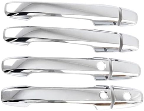 Outer Door Decoion Frame Trim 8Pcs/Set, Exterior Door Handle Frame Cover Trim, 2015-2022 Compatible with Honda Odyssey, Silver in Saudi Arabia