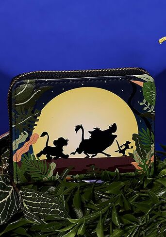 Loungefly Disney The Lion King 30th Anniversary Hakuna Matata Silhouette Wallet Disney Standard in Saudi Arabia