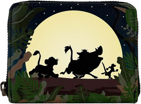 Loungefly Disney The Lion King 30th Anniversary Hakuna Matata Silhouette Wallet Disney Standard in Saudi Arabia