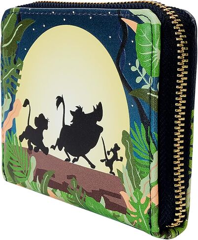 Loungefly Disney The Lion King 30th Anniversary Hakuna Matata Silhouette Wallet Disney Standard in Saudi Arabia