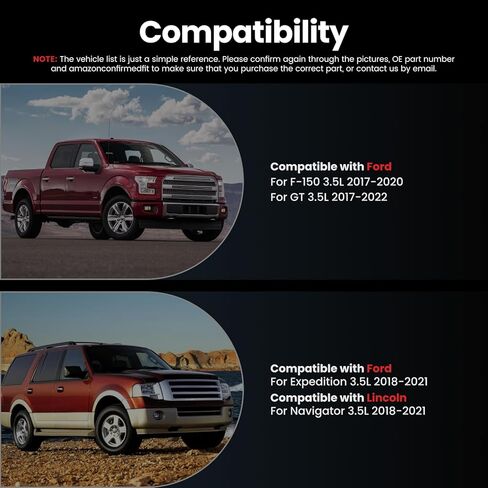 Fuel Injectors Compatible with Ford F-150 2017-2020 GT 2017-2022 Expedition Lincoln Navigator 2018-2021,3.5L,V6,HL3Z9F593A Set of 6 in Kuwait