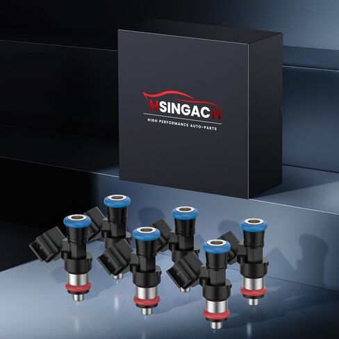 Fuel Injectors Compatible with Ford F-150 2017-2020 GT 2017-2022 Expedition Lincoln Navigator 2018-2021,3.5L,V6,HL3Z9F593A Set of 6 in Kuwait