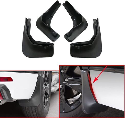 4pcs Mud Flap Splash Guard Fender Mudguard for Land Rover Range Rover Sport 2014 2015 2016 2017 2018 2019 2020 2021 2022 2023 in Saudi Arabia