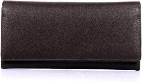 محفظة كارلا هانسون الجلدية ثلاثية الطي للسيدات من كارلا هانسون - اسبريسو in Kuwait