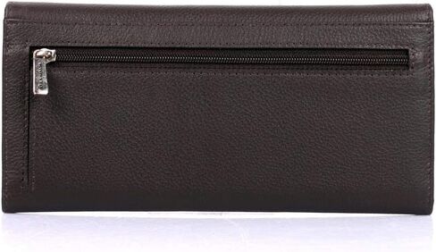 محفظة كارلا هانسون الجلدية ثلاثية الطي للسيدات من كارلا هانسون - اسبريسو in Kuwait