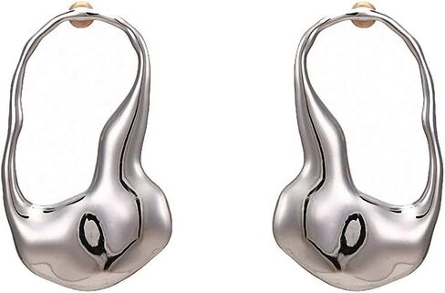 Women Geometric Stud Earrings Zinc Alloy Brincos Oorbellen Statement Earrings in Kuwait