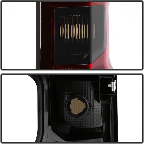 ACANII - For [Incandescent Model] 2019-2023 Chevy Silverado 1500 Red Smoked Tail Lights Beake Lamps Pair Set Left+Right in Saudi Arabia