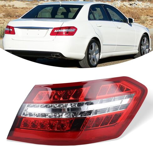 USA Type Lamp Assembly Compatible With Mercedes Benz 2010-2013 W212 E350 E550 AMG Outer Tail Light Left Driver Side 2129060758 MB2804106 in Kuwait