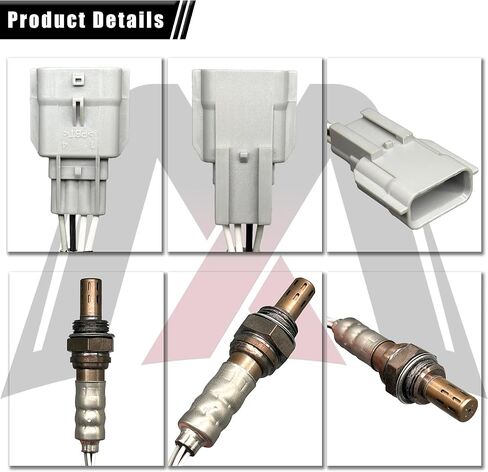 4 قطع مستشعر الأكسجين O2 250-54105،250-241107 - المنبع والأسفل متوافق مع Nissan Sentra 1.8L، Rogue Sport، Armada، Infiniti QX80 يستبدل 22693-3SR0A، 226A03RC0A، 234-9132،234-4904 in Kuwait