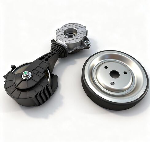 11287598833 Belt Tensioner Assembly with Pulley Compatible MINI Cooper 2014-2015 1.5L 2007-2015 1.6L, for MINI Cooper Countryman Paceman 2011-2016 1.5L 1.6L L3 L4 OE# 11287548848,V2022322 in Saudi Arabia