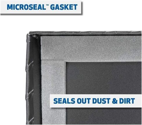 UWS EC10462 69-Inch Gloss Black Heavy-Wall Aluminum Truck Tool Box with Low Profile, RigidCore Lid in Saudi Arabia
