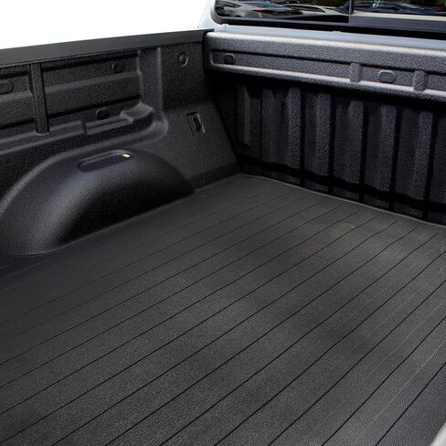 Trailfx Bed Mat for Chevrolet Silverado 1500 and GMC Sierra 1500 5.7 Foot Bed 2007-2018 Direct-Fit Textured Pebble Surface Drop-in Rubber Bed Liner 69 x 62 Inch 619N in Kuwait