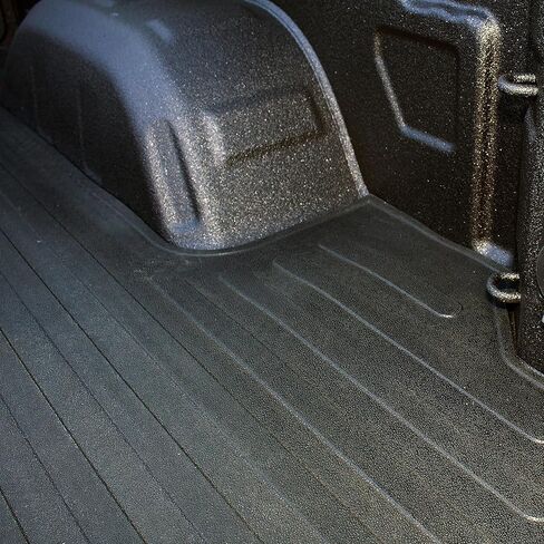 Trailfx Bed Mat for Chevrolet Silverado 1500 and GMC Sierra 1500 5.7 Foot Bed 2007-2018 Direct-Fit Textured Pebble Surface Drop-in Rubber Bed Liner 69 x 62 Inch 619N in Kuwait