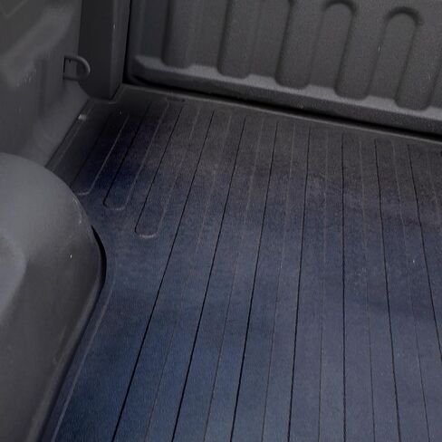 Trailfx Bed Mat for Chevrolet Silverado 1500 and GMC Sierra 1500 5.7 Foot Bed 2007-2018 Direct-Fit Textured Pebble Surface Drop-in Rubber Bed Liner 69 x 62 Inch 619N in Kuwait