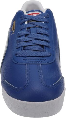 Puma Men's Roma Shoes, Mountain Blue-White AH25, 10.5 in Saudi Arabia