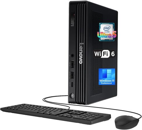 Lenovo ThinkCentre M750q Tiny PC 1L Business Desktop Computer, 12th Gen Intel 16-Core i9-12900 up to 5.1GHz, 32GB DDR4 RAM, 1TB PCIe SSD, WiFi, Bluetooth, Windows 11 Pro, Black in Saudi Arabia