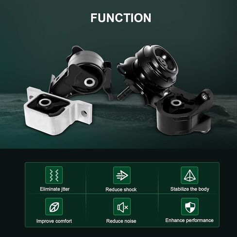 SCITOO Engine Motor and Trans Mounts Set Compatible with 2002-2006 for Acura RSX OE A6597 A4503 A4567 A4508 A4506 A4579 A4545 in Saudi Arabia