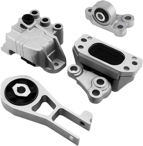 طقم تثبيت ناقل الحركة 4 قطع 68363756AA متوافق مع Jeep Renegade Compass Fiat 500X 2015-2020، بديل لـ 68363996AA 68363755AA 68258599AA in Kuwait