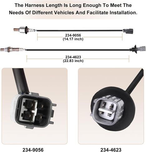 Oxygen O2 Sensor Upstream Downstream Fits for Toyota Prius Base 2004-2009, Prius Touring 2007-2009, for Scion XD 2008-2009 1.5L 1.8L, Replace 234-9056, 89467-02040, 234-4623, 8946501090 2Pcs in Saudi Arabia
